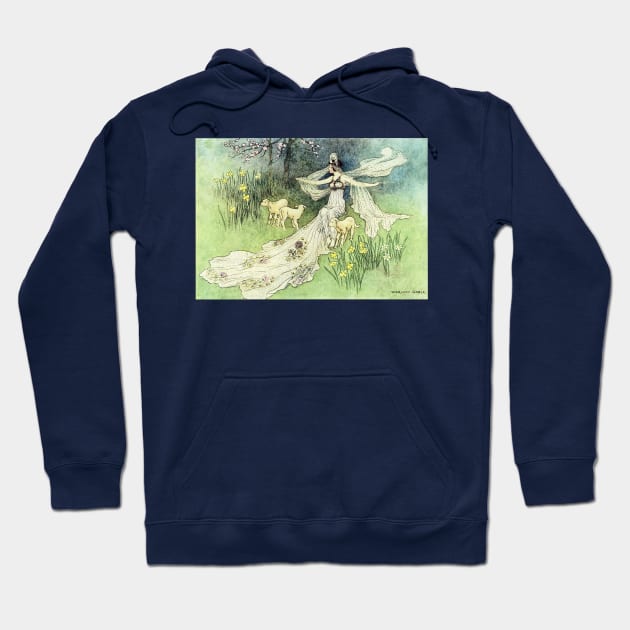 The Woodcutter's Daughter - Warwick Goble Hoodie by forgottenbeauty